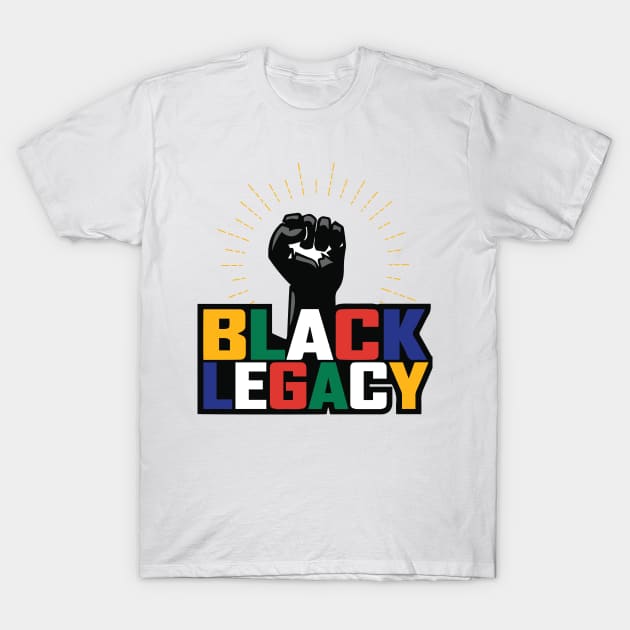 Black Legacy T-Shirt by jverdi28